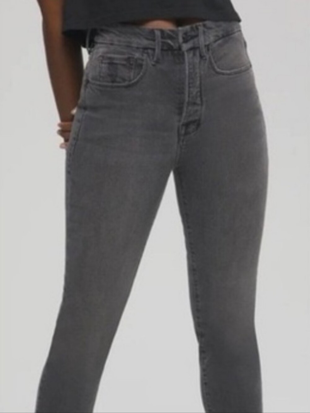 Good American “Good Boy” jeans